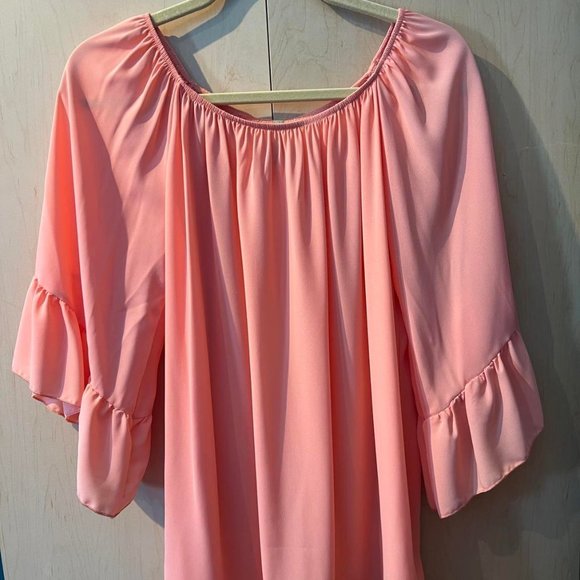 Cute Orange Top Size S Small - Picture 1 of 5